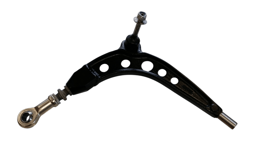 Wishbone uniball bearing front axle